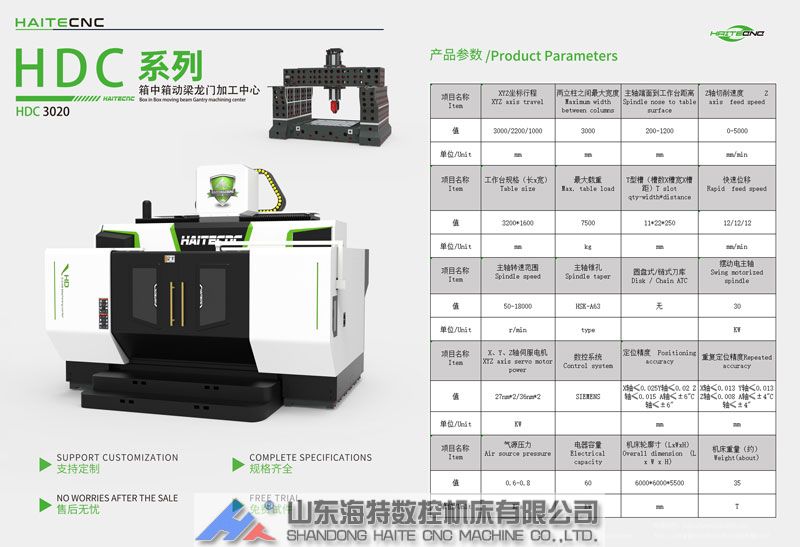 桥式龙门五轴加工中心