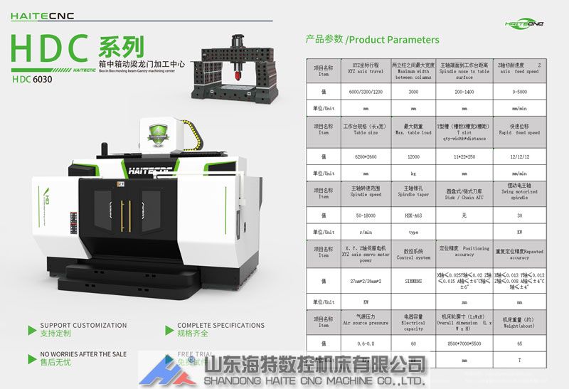 桥式龙门五轴加工中心